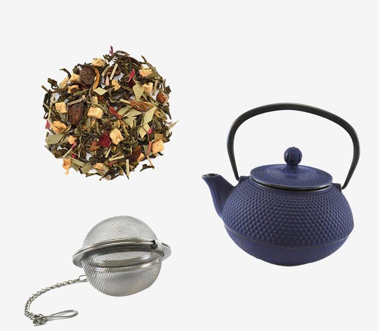 τσάι τζίνσενγκ και ανανά