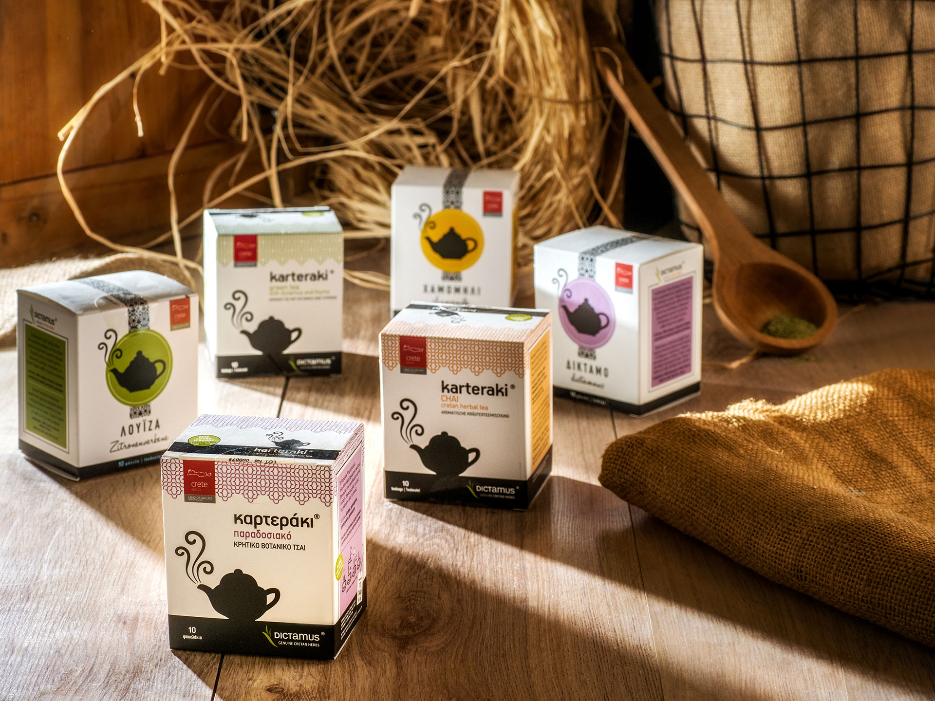 Karteraki teabags (Dictamus herbal infusions)