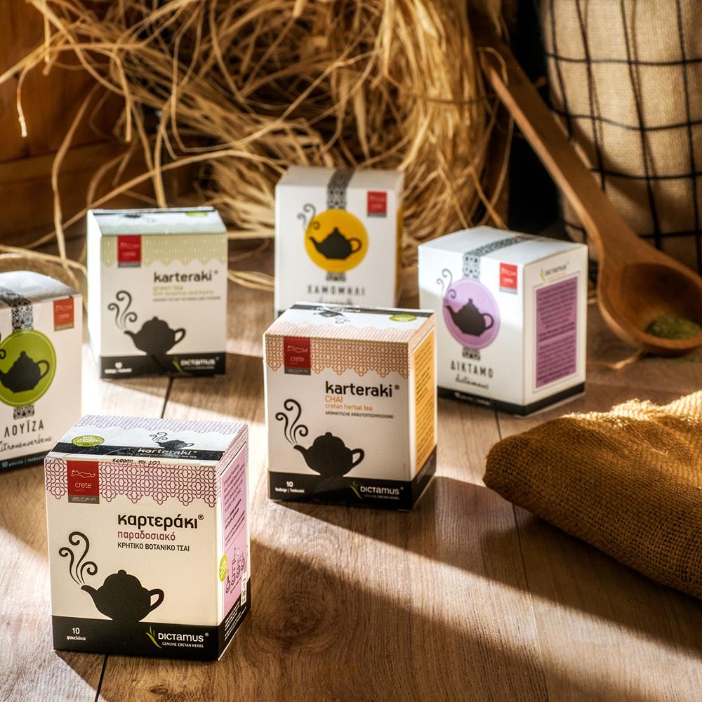 Karteraki teabags (Dictamus herbal infusions)